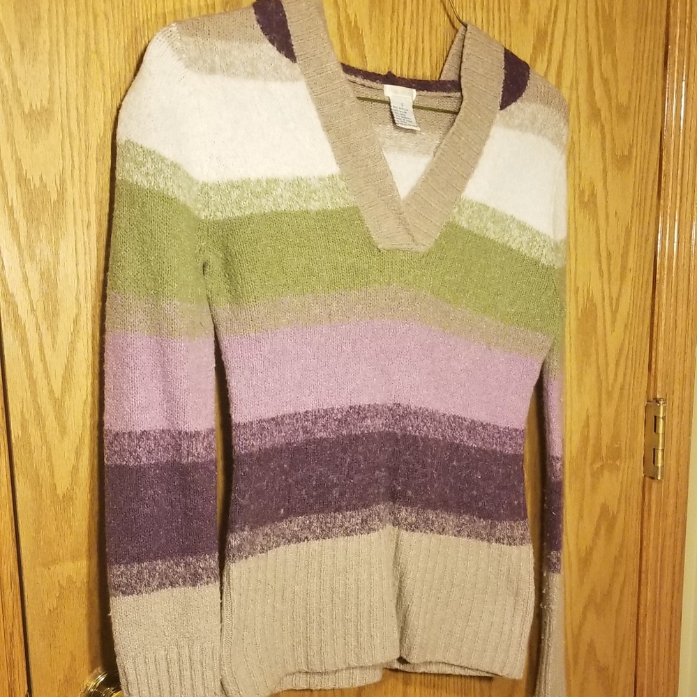 Maurices color block sweater